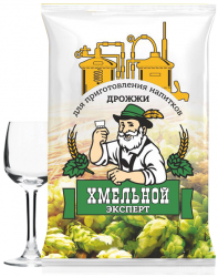Дрожжи спиртовые для сахара Хмельные (Хмельной эксперт)